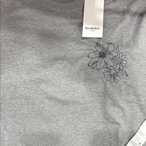 5 tshirts Goodfellow Gray Floral T-Shirt xl